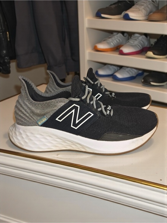 New Balance Shoes - New Balance Fresh Foam Roav Womens Running Shoes Black Gray WROAVTK Size 10
